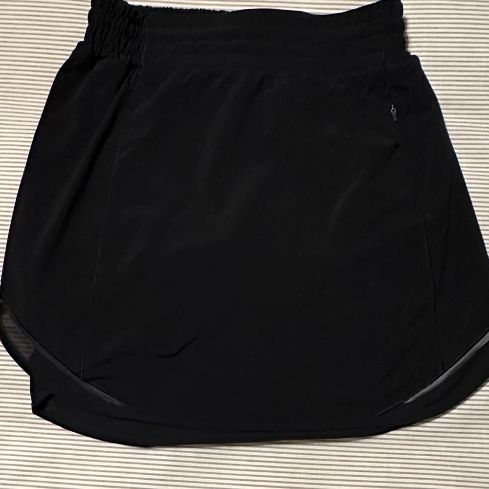 lululemon athletica Black Mini Skirt